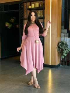 Vestido Camila cor. Rose na internet