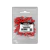 Terminal Tubular Duplo 1,00mm TE1008 100PC Vermelho SIBRATEC - Picafio Eletrica