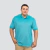 GOLA POLO MALHA PIQUET VERDE ÁGUA - comprar online