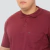 GOLA POLO LISA COM BOLSO VINHO na internet