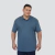 GOLA POLO LISA COM BOLSO AZUL PETRÓLEO - comprar online