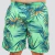 SHORT TACTEL ESTAMPADO VERDE - comprar online