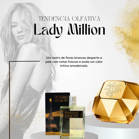 Perfume Lady Million 100ml