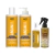 Kit Argan - Shampoo + Condicionador + Óleo Argan Oil 120ml + Shine Gold Widi Care