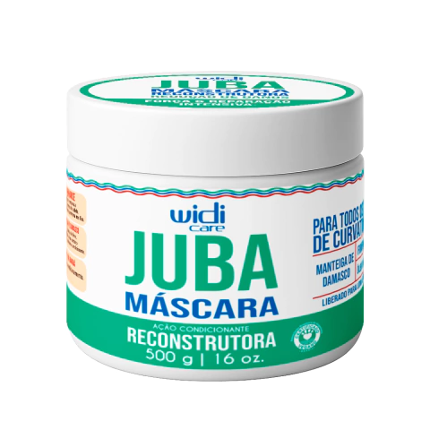 Mascara Reconstrução Juba Máscara Reconstrutora Condicionante Widi Care 500g 