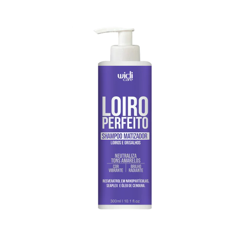 Shampoo Matizador Loiro Perfeito 300ml Widi Care
