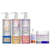 Kit Juba - Shampoo + Condicionador + Máscara Juba Hidro Nutritiva + Encrespando + Finalizador Juba Blend Widi Care
