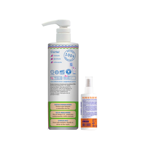 Kit Juba - Ondulando A Juba + Finalizador Juba Blend Widi Care
