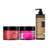 Kit Cronograma Liso Natural - Máscara Liso Maravilha 300g + Super Poderosas Nutrição 300g + Banho de Colágeno 280ml Widi Care
