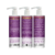 Kit Juba Transição - Shampoo 500ml + Condicionador 500ml + Creme de Pentear Textura Leve 500ml Widi Care
