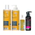 Kit Argan - Shampoo + Condicionador + Oléo Argan Oil 120ml + Magic 200ml Widi Care
