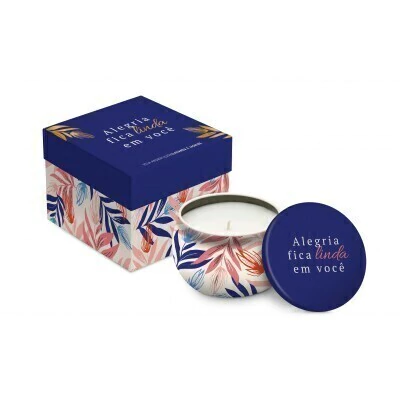 Vela Aromática Alegria linda em você