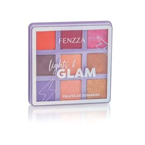 Paleta de Sombras Lights e Glam Fenzza