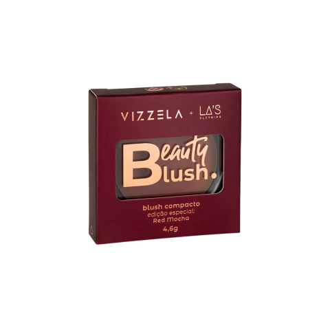Blush Compacto Red Mocha LAS Vizzela