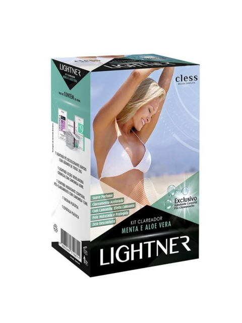 Kit Clareador Menta e Aloe Vera Lightner Cless
