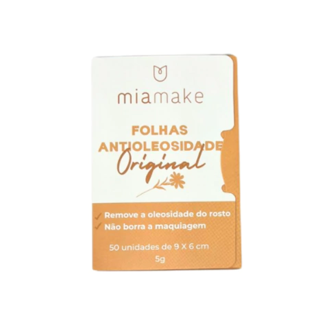 Folhas Antioleosidade Original Mia Make