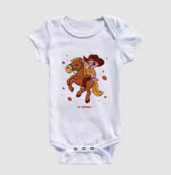 Body Infantil Estampa Cowboy Baby Cavalo
