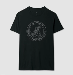 Camiseta masculina de algodão com estampa são jorge.