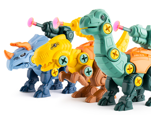 Dinossauro Monta/Desmonta DIY