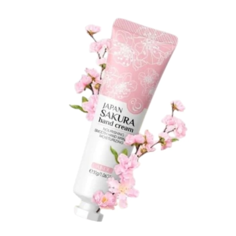Creme para Mãos Japan Sakura Hand Cream Laikou 30g