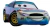 Disney Pixar Cars 3 Corredor 90 Ponchy Wipeout Bumper Save - loja online