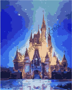 CASTILLO DISNEY DE NOCHE - comprar en línea