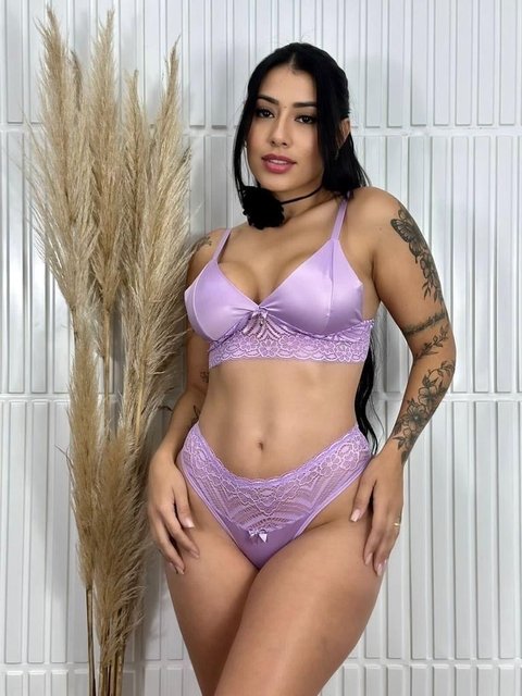 CONJUNTO LINGERIE MELISSA