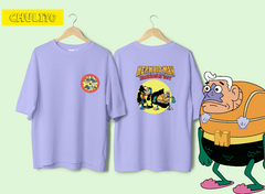REMERA OVERSIZE MERMAID MAN DOBLE - tienda online