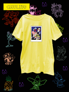 REMERA BILLY Y MANY POLAROID - comprar online