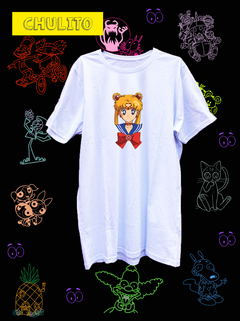 REMERA SAILOR MOON CARA