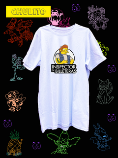 REMERA HOMERO INSPECTOR DE BILLETERAS en internet