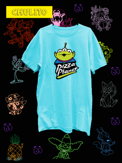 REMERA PIZZA PLANET - TOY STORY - CHULITO