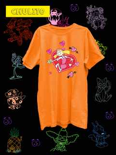REMERA HELGA CORAZONES FLECHADOS - CHULITO