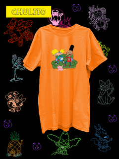 REMERA HEY ARNOLD SILLON - tienda online