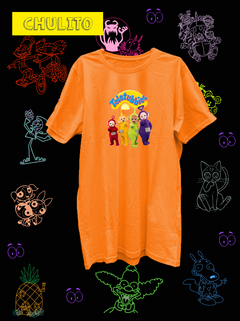REMERA TELETUBIES LOGO - CHULITO