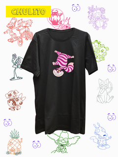 REMERA GATO DE LOS DESEOS- ALICIA - tienda online