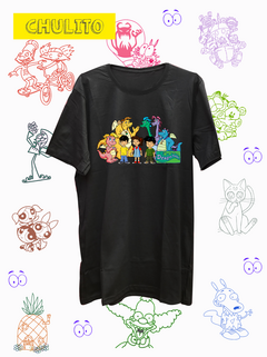 REMERA DRAGON TAILS LOGO