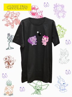 REMERA HAPPY 3 FRIENDS BOMBA - tienda online