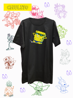 REMERA BOB ESPONJA BRONCEO