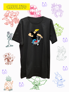 REMERA JOHNNY BRAVO MOTO - tienda online