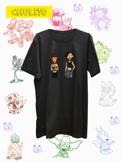 REMERA DARIA Y JANE TATUAJE - tienda online