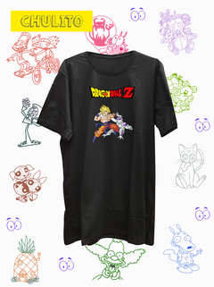 REMERA DRAGON BALL PELEA