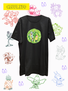 REMERA RICK AND MORTY PORTAL - tienda online