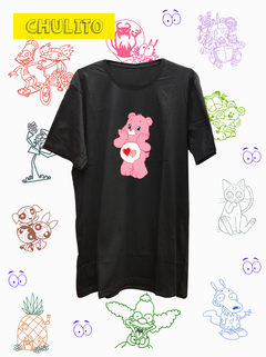 REMERA OSO ROSA