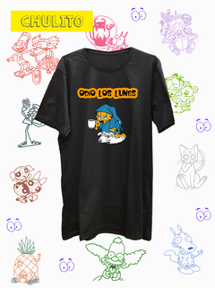 REMERA GARFIELD ODIO LOS LUNES