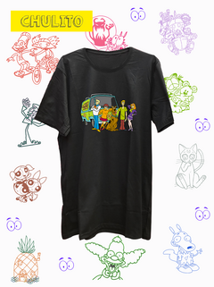 REMERA SCOOBY DOO AUTO TODOS - tienda online