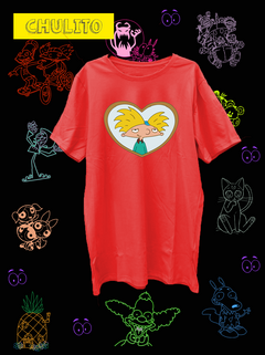 REMERA HEY ARNOLD CORAZON