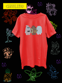 Imagen de REMERA OSOS ESCANDALOSOS DISFRAZ