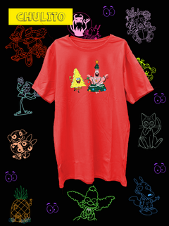 Imagen de REMERA BOB ESPONJA NAVIDAD