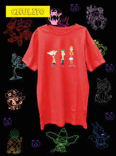 Imagen de REMERA PHINEAS Y FERB